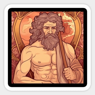 Heracles Greek mythology Sticker